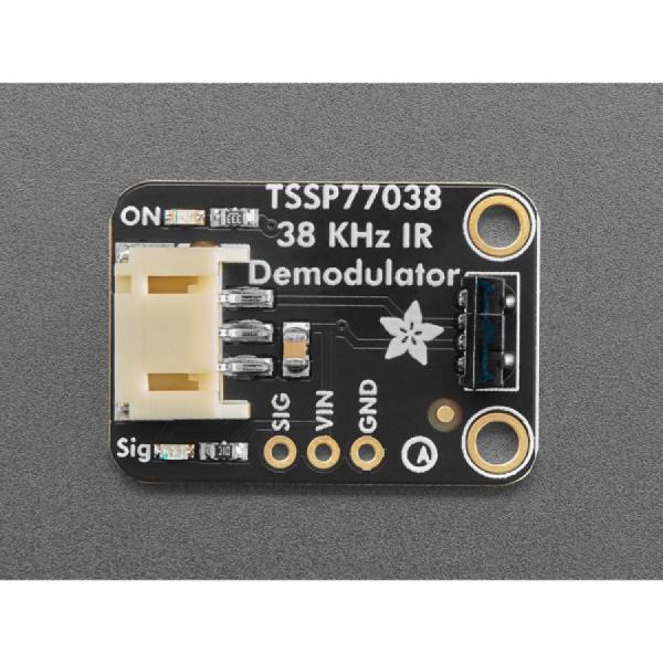 디바이스마트,MCU보드/전자키트 > 센서모듈 > 라이다/거리/초음파/라인 > 적외선(IR)/라인센서,Adafruit,Adafruit TSSP77038 38KHz Infrared IR Demodulator Breakout - STEMMA JST PH 2mm [ada-5940],반사 감지, 광 장벽 및 빠른 근접 응용 분야 / 38KHz IR 원격 제어 신호를 수신 / 제품 크기: 25.4mm x 17.8mm x 7.2mm
