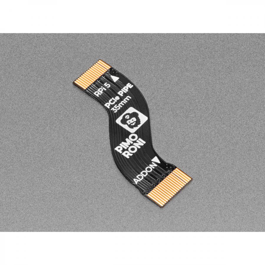 PCIe Flex Cable for NVMe Base and Raspberry Pi 5 – PCIe Pipe - 35mm [ada-5930]