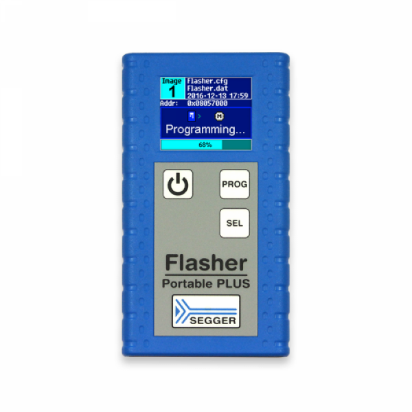 디바이스마트,MCU보드/전자키트 > 개발용 장비 > SEGGER > Flasher,SEGGER,Flasher Portable PLUS [5.16.02] 공식정품,Flash 소프트웨어를 사용하거나 독립형으로 플래시 대상을 프로그래밍하도록 설계 / 프로그래밍 속도는 일반적으로 30KB/초에서 1MByte/초 사이입니다.