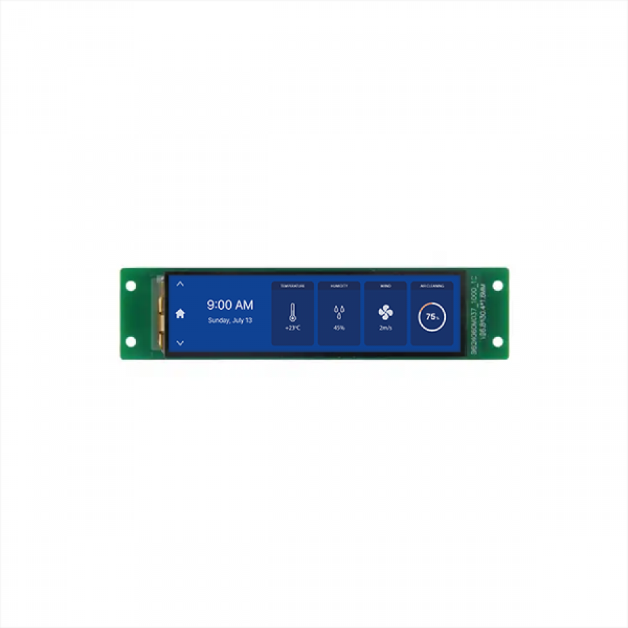 3.7인치 UART LCD CD037M24960I-01C