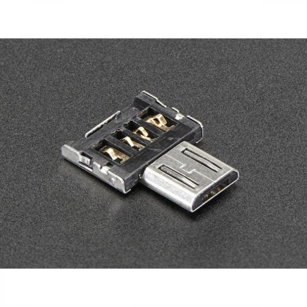 디바이스마트,MCU보드/전자키트 > 통신/네트워크 > USB관련,Adafruit,Tiny OTG Adapter - USB Micro to USB [ada-2910],크기: 15.5mm x 11.3mm x 2mm / USB-A가 있는 장치나 케이블을 USB-마이크로로 전환 / OTG 장치와 함께 사용