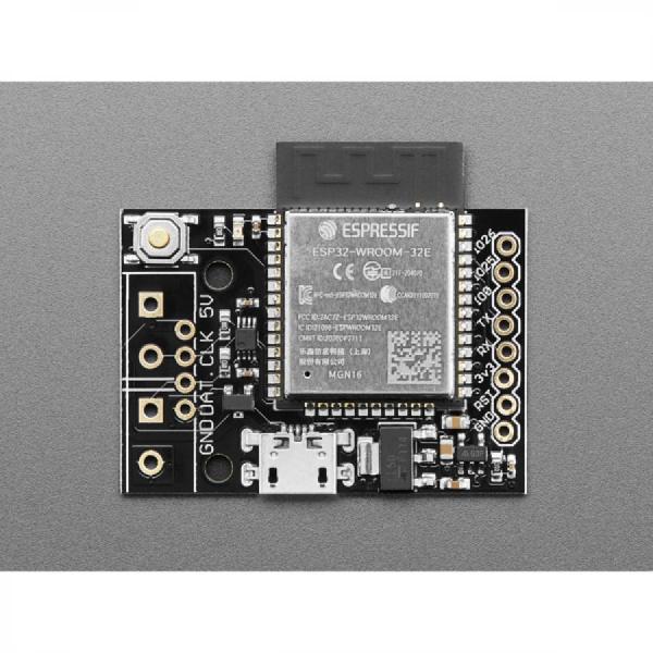 디바이스마트,MCU보드/전자키트 > 통신/네트워크 > 와이파이,Adafruit,Pixelblaze V3 Standard XL - WiFi LED Controller [ada-5942],240Mhz 듀얼 코어 프로세서 장착 /  GPIO, 아날로그 또는 터치 입력을 사용하여 하드웨어 및 센서와 인터페이스 / 크기 : 34.2mm x 39.5mm(안테나 포함)