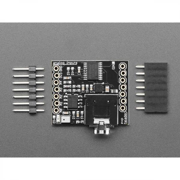 디바이스마트,MCU보드/전자키트 > 센서모듈 > 가속도/자이로/지자기센서 > 가속도센서,Adafruit,Pixelblaze Sensor Expansion Board [ada-5944],소리, 가속도계/기울기 또는 빛을 사용하여 반응 패턴을 만드는 패턴을 쉽게 작성