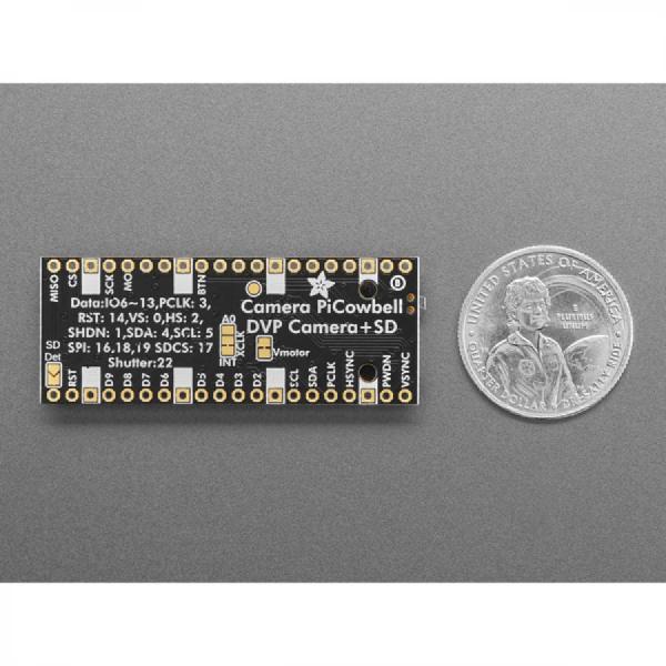 디바이스마트,MCU보드/전자키트 > 카메라/비디오 > 일반카메라,Adafruit,Adafruit PiCowBell Camera Breakout - Wide Angle 160 Degree Lens [ada-5947],160도 광각 렌즈 / 5 메가픽셀 센서 요소 / 고품질 OV5640 카메라 / 고정된 무한 초점 모듈 /  조립된 PCB, 카메라 센서 및 20핀 핀 헤더 2개 함께 제공