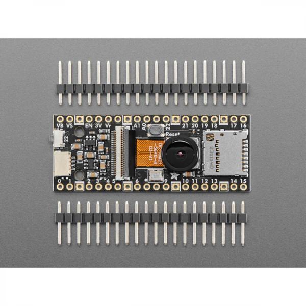 디바이스마트,MCU보드/전자키트 > 카메라/비디오 > 일반카메라,Adafruit,Adafruit PiCowBell Camera Breakout - Wide Angle 120 Degree Lens - Reset Button & STEMMA QT [ada-5949],120도 광각 렌즈 / 5 메가픽셀 센서 요소 / 고품질 OV5640 카메라 / 고정된 무한 초점 모듈 / 조립된 PCB, 카메라 센서 및 20핀 핀 헤더 2개 함께 제공