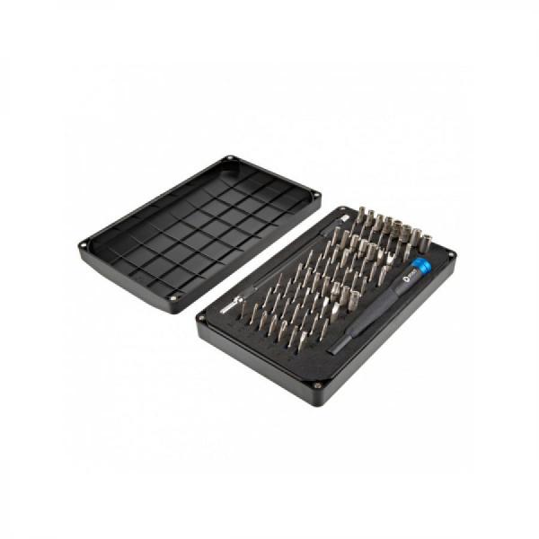 디바이스마트,수공구/전자공구/전동공구 > 작업공구 > 드라이버류 > 드라이버세트,SparkFun,iFixit Mako Driver Kit - 64 Precision Bits [TOL-25567],4mm 알루미늄 드라이버 핸들과 64개의 정밀 드라이버 비트 및 유연한 확장 장치 포함 / 드라이버 재질: 양극 처리된 알루미늄