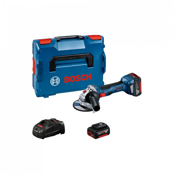 디바이스마트,수공구/전자공구/전동공구 > 전동/엔진공구 > 충전공구 > 충전그라인더,보쉬 BOSCH,충전 앵글 그라인더 GWS 18V-7 배터리2개 (18V/5.0Ah),전압 18V 배터리 5.0Ah 2대 / 디스크 크기 100mm / 스핀들 크기 M10 / 무부하 속도 11,000 rpm / 무게 1.4Kg (본체만) / 그립 둘레 156mm
