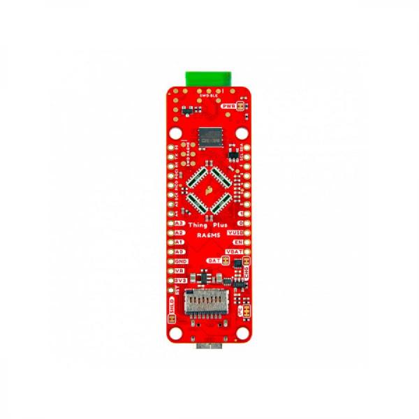 디바이스마트,MCU보드/전자키트 > 통신/네트워크 > 와이파이,SparkFun,SparkFun Thing Plus - RA6M5 [WRL-24243],200MHz로 클럭킹 / Renesas의 고성능 마이크로컨트롤러 / 2MB의 내장 플래시 메모리 / microSD 카드 슬롯 / 512kB의 SRAM