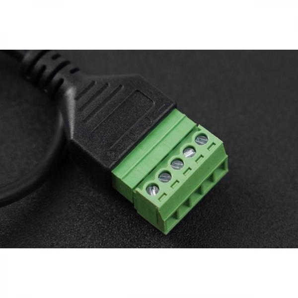 디바이스마트,케이블/전선 > 어셈블리 케이블 > 변환젠더,DFROBOT,5핀 Type-C Male to Solderless 단자 전원 케이블(30cm, 5V 2A 출력) [FIT0993],와이어 길이 : 30cm / 작동 전압: 5V / 출력: Type-C, USB2.0 / 지원 전압: 5V2A