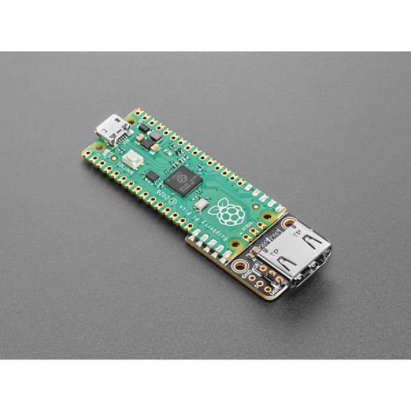 디바이스마트,오픈소스/코딩교육 > 라즈베리파이 > 라즈베리파이 디스플레이,Adafruit,Adafruit DVI Sock for Pico - Works with HDMI Displays [ada-5957],Pico 또는 Pico W에서 HDMI 모니터나 TV로 이미지와 그래픽을 직접 표시 / 저항 220Ω 시리즈 / 오디오는 지원되지 않습니다