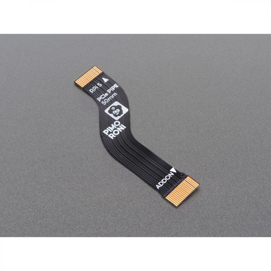 PCIe Flex Cable for NVMe Base and Raspberry Pi 5 – PCIe Pipe - 50mm [ada-5931]