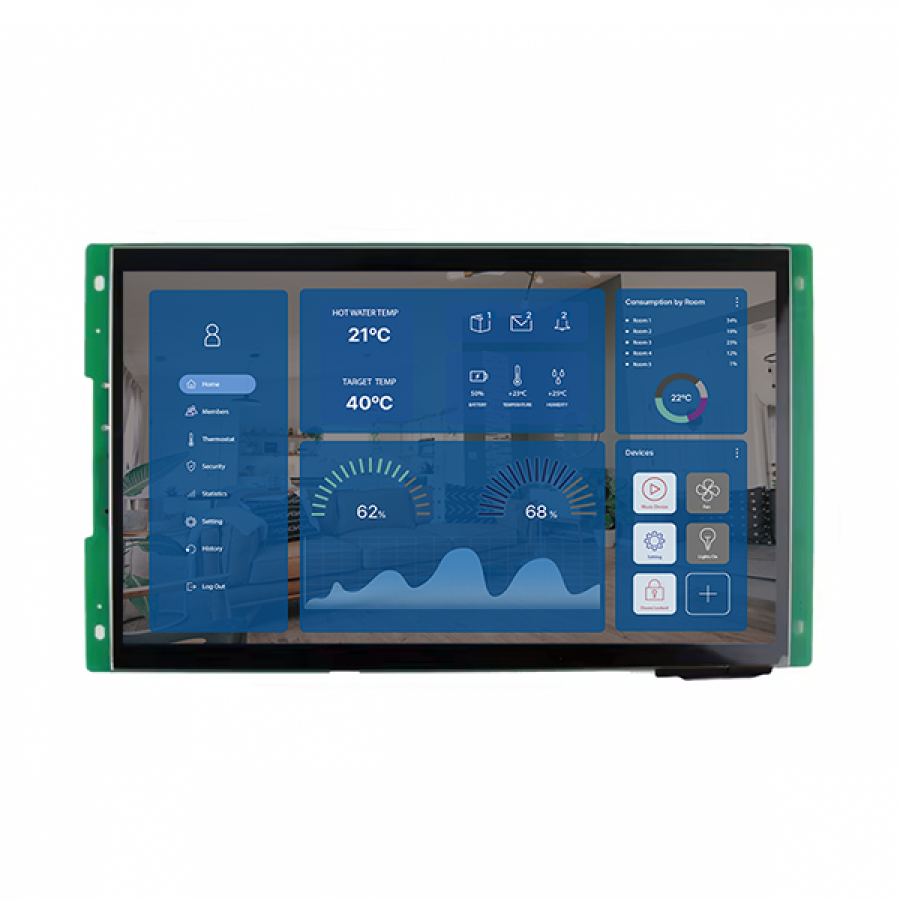 10.1인치 CD-HL101I-01C 1024x600 HDMI 터치스크린 IPS LCD