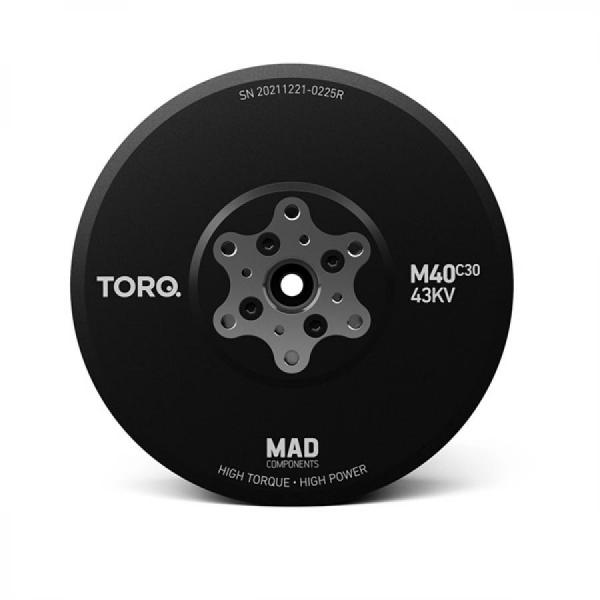 디바이스마트,기계/제어/로봇/모터 > 모터류 > BLDC모터 > 브랜드(Mad Motor) BLDC모터,Mad Motor,M40C30 PRO IPE brushless drone motor 10KV [0101DJ0870],FLUXER Pro 54x24 GLOSSY / AMPX FOC 30A(80~440V) / Nominal Voltage : 100S LIPO Battery / Current : 41.6A(MAX) / Thrust : 73kg(MAX) / Power : 16532W(MAX) / D:151 x 81mm / 3460g 