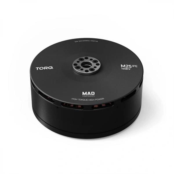 디바이스마트,기계/제어/로봇/모터 > 모터류 > BLDC모터 > 브랜드(Mad Motor) BLDC모터,Mad Motor,M25 IPE Manned Drone Motor 100KV [0101DJ0767],FLUXER Pro 40x13.1 GLOSSY / AMPX 200A(5~14S) / Nominal Voltage : 12S LIPO Battery / Current : 230.3A(MAX) / Thrust : 39.4kg(MAX) / Power : 10878W(MAX) / D:118 x 52.9mm / 1280g 