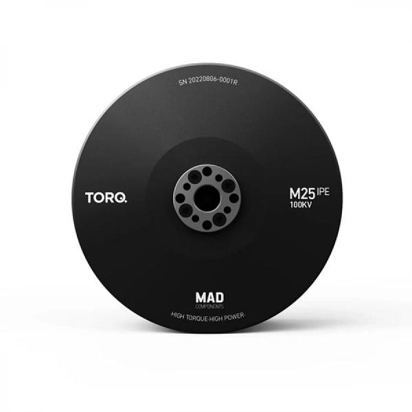 디바이스마트,기계/제어/로봇/모터 > 모터류 > BLDC모터 > 브랜드(Mad Motor) BLDC모터,Mad Motor,M25 IPE Manned Drone Motor 100KV [0101DJ0767],FLUXER Pro 40x13.1 GLOSSY / AMPX 200A(5~14S) / Nominal Voltage : 12S LIPO Battery / Current : 230.3A(MAX) / Thrust : 39.4kg(MAX) / Power : 10878W(MAX) / D:118 x 52.9mm / 1280g 