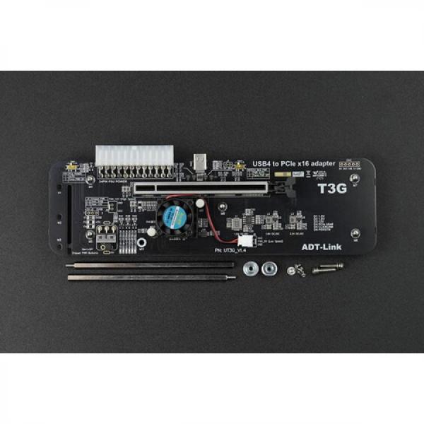 디바이스마트,오픈소스/코딩교육 > 라떼판다/비글본/기타,DFROBOT,USB4 - PCIe 4.0 x16 Thunderbolt 4 eGPU 그래픽 카드 어댑터(LattePanda Sigma호환) [DFR1168],Type-C 인터페이스와 PCIe x16 카드 슬롯이 내장 / ASM2464PD 칩 장착 / 전송 속도 : 최대 40Gbps / 작동 온도: -20°C ~80°C