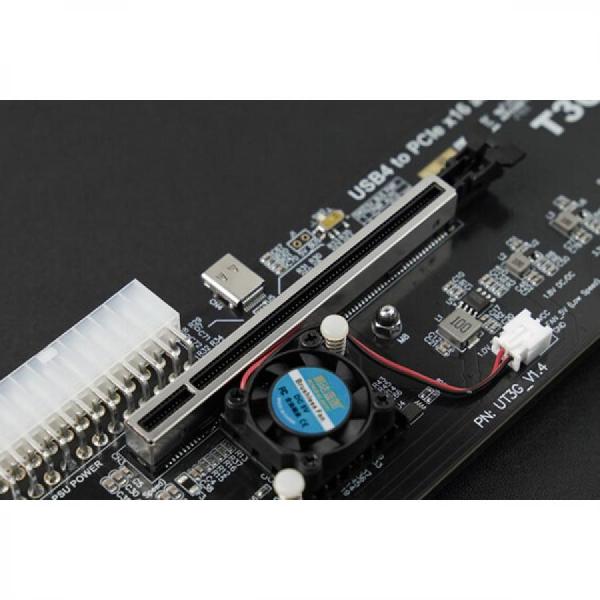 디바이스마트,오픈소스/코딩교육 > 라떼판다/비글본/기타,DFROBOT,USB4 - PCIe 4.0 x16 Thunderbolt 4 eGPU 그래픽 카드 어댑터(LattePanda Sigma호환) [DFR1168],Type-C 인터페이스와 PCIe x16 카드 슬롯이 내장 / ASM2464PD 칩 장착 / 전송 속도 : 최대 40Gbps / 작동 온도: -20°C ~80°C