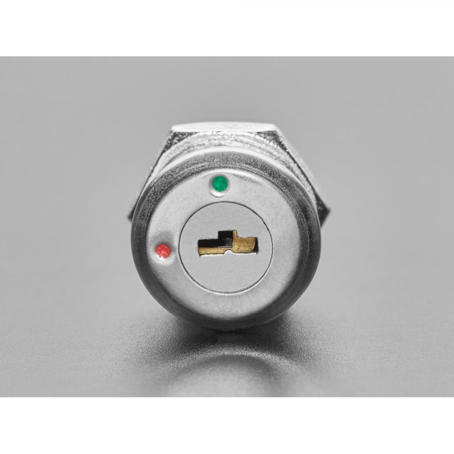 On-Off Key Lock Switch - 12mm Diameter [ada-5926]