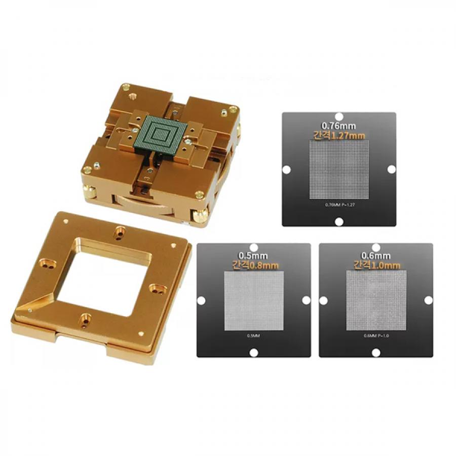 BGA 범용 리볼링 스테이션 + 스텐실 3개 [RBL-002]