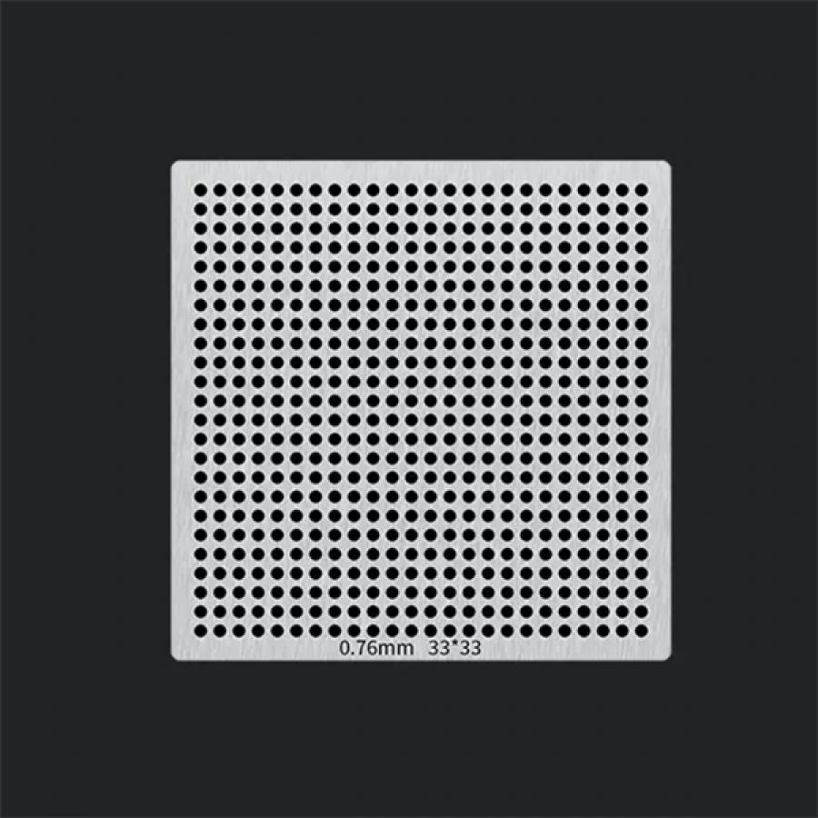 24x24 소형 BGA 범용 스텐실 0.76-1.27mm [RBL-026]