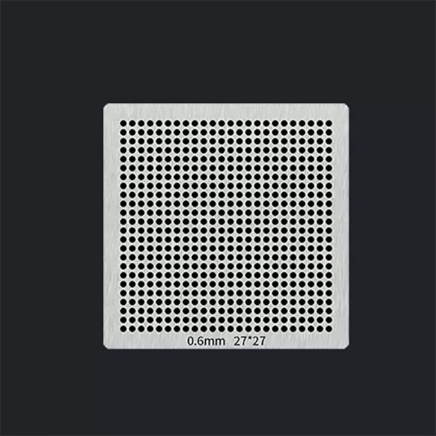 24x24 소형 BGA 범용 스텐실 0.6-1mm [RBL-032]