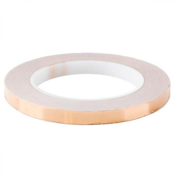 디바이스마트,화학/산업/안전 > 접착제/메꿈제/테이프 > 각종 테이프 > 금속성 테이프,SMG,구리테이프 (폭10mm, 30M) [RBL-101],고온 내성 / 전도성 차폐 / 폭10mm, 두께 0.06mm, 길이 30M / (BGA)납땜 시 사용할 수 있습니다.