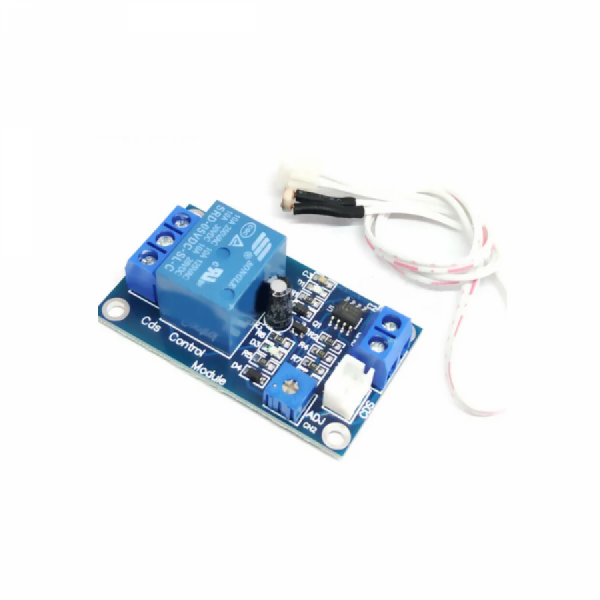 디바이스마트,MCU보드/전자키트 > 센서모듈 > 빛/조도/컬러/UV > 빛/조도/CdS센서,SMG,5V 광센서 스위치 모듈 [THM-003],XH-M131 / 조도 센서 릴레이 스위치 / 5V / 릴레이 포함 / 밝기에 따라 릴레이 스위치가 동작합니다.