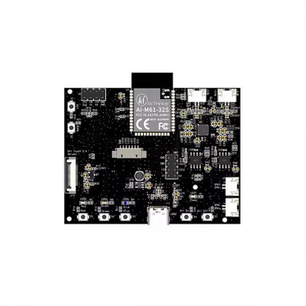 디바이스마트,MCU보드/전자키트 > 인공지능/임베디드/산업용 > 인공지능/머신러닝 > 인공지능 음성인식/스피커,Ai-Thinker,WiFi6 다기능 음성인식 개발보드[AiPi-Eyes-S2],와이파이6, BLE5.3 지원 / 카메라 / 음성 / DVP, MJPEG, Dispaly, AudioCodec, USB2.0, SDU, 이더넷(EMAC), SD/MMC(SDH), SPI, UART, I2C, I2S, PWM, GPDAC 등 모바일 장치, 웨어러블 전자 장치, 스마트 홈 및 기타 분야에서 널리 사용