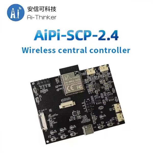 디바이스마트,MCU보드/전자키트 > 인공지능/임베디드/산업용 > 인공지능/머신러닝 > 인공지능 음성인식/스피커,Ai-Thinker,WiFi6 다기능 IOT 개발보드 [AiPi-SCP-2.4],와이파이6, BLE5.3 지원 / 오디오 코덱 : ES8388 / 칩셋 : BL618 / 사이즈 : 58*75mm / Type-C(5V) / 모바일 장치, 웨어러블 전자 장치, 스마트 홈 및 기타 분야에서 널리 사용