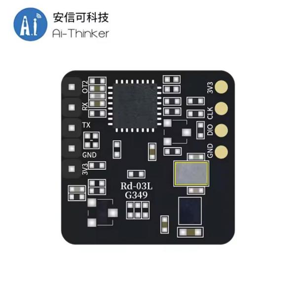 디바이스마트,MCU보드/전자키트 > 센서모듈 > 라이다/거리/초음파/라인 > 레이다(RADAR)센서,Ai-Thinker,24G 초저전력 레이더 인체 센서 모듈 [Rd-03L],배터리 구동식 레이더 모듈 / 인간 존재 감지 / 칩셋 : ICL1112 / 크기 : 20*20mm / 전압 : 3V ~ 3.6V / 작동 온도 : -40°C ~ 85°C