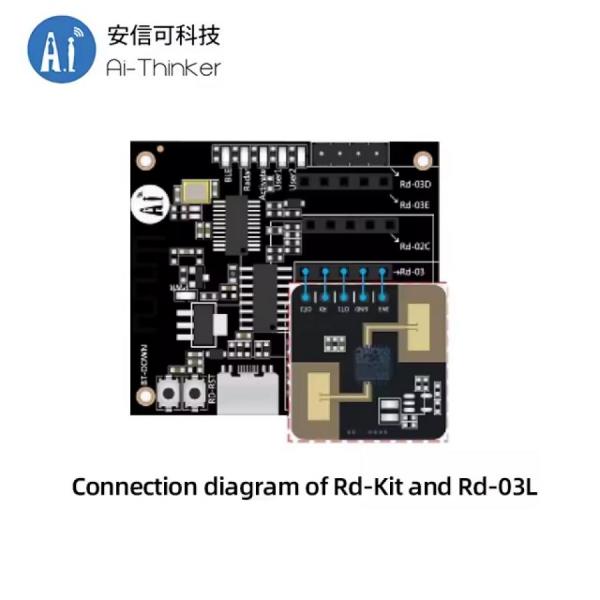 디바이스마트,MCU보드/전자키트 > 센서모듈 > 라이다/거리/초음파/라인 > 레이다(RADAR)센서,Ai-Thinker,24G 초저전력 레이더 인체 센서 모듈 [Rd-03L],배터리 구동식 레이더 모듈 / 인간 존재 감지 / 칩셋 : ICL1112 / 크기 : 20*20mm / 전압 : 3V ~ 3.6V / 작동 온도 : -40°C ~ 85°C