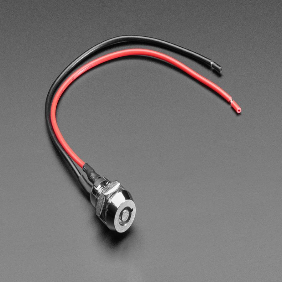 Momentary On/Off Round Key Lock Switch - 12mm Diameter [ada-5929]