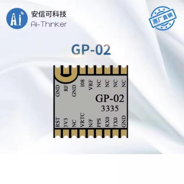 디바이스마트,MCU보드/전자키트 > 통신/네트워크 > GNSS/GPS > 일반용 GPS 모듈,Ai-Thinker,GP-02 모듈 (GPS/BDS/GNSS 다중 모드 위성 포함) [GP-02],작동 온도 : -40℃ ~ 85℃ / 크기 : 10.3*9.9*2.4mm / 전압 : 2.7V ~ 3.6V