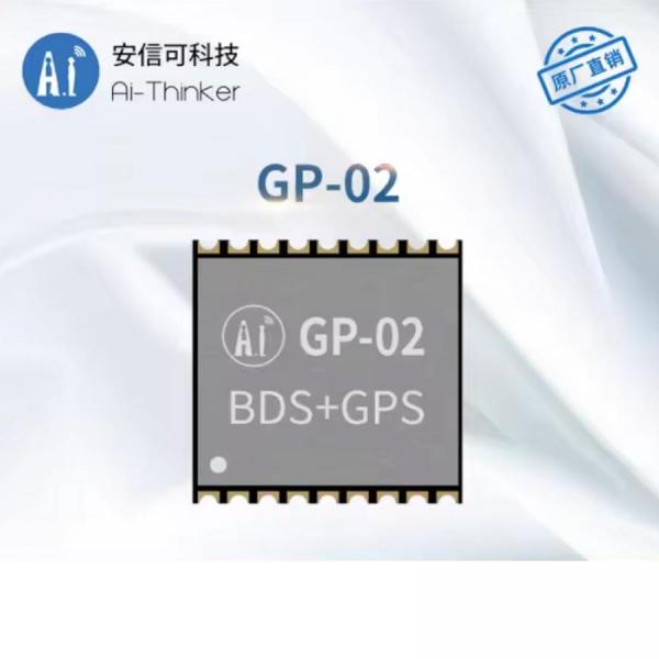 디바이스마트,MCU보드/전자키트 > 통신/네트워크 > GNSS/GPS > 일반용 GPS 모듈,Ai-Thinker,GP-02 모듈 (GPS/BDS/GNSS 다중 모드 위성 포함) [GP-02],작동 온도 : -40℃ ~ 85℃ / 크기 : 10.3*9.9*2.4mm / 전압 : 2.7V ~ 3.6V