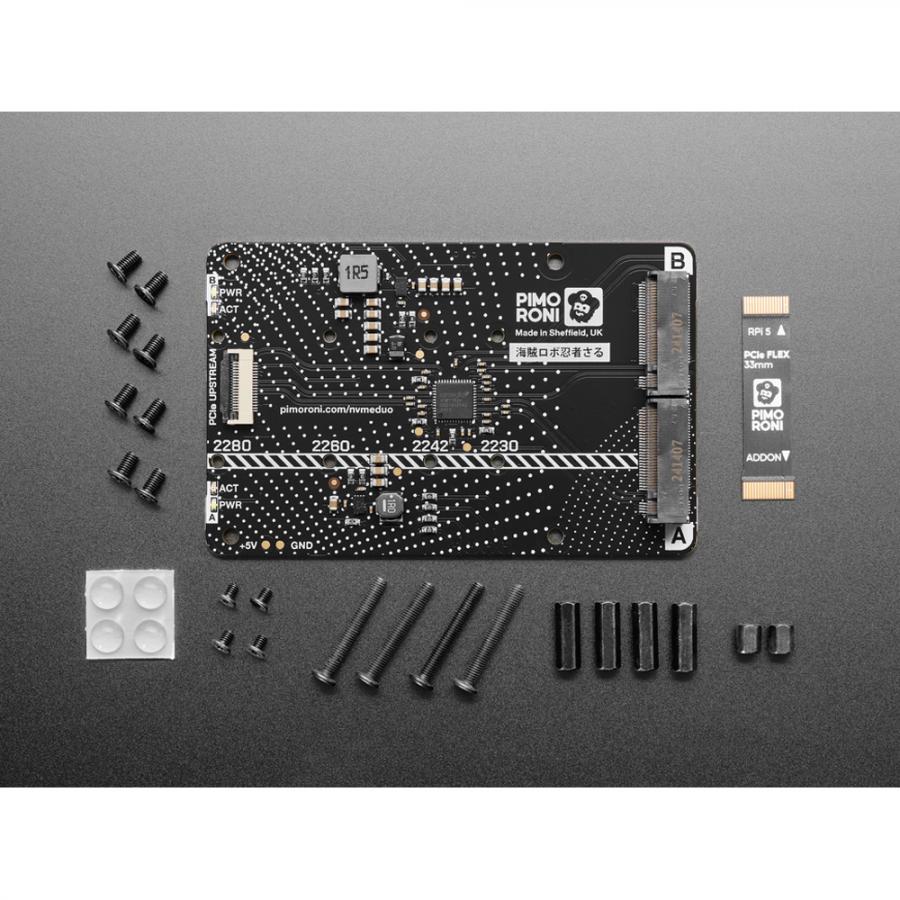 Pimoroni NVMe Base Duo for Raspberry Pi 5 - PIM704 [ada-5969]