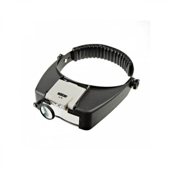 디바이스마트,수공구/전자공구/전동공구 > 전자공구 > 광학기기 > 확대경,SparkFun,iFixit Head Magnifier [TOL-25576],핸즈프리 / 2개의 이중 렌즈 / 1개의 확대경 / 내장된 LED 조명은 AAA 배터리 2개를 사용합니다