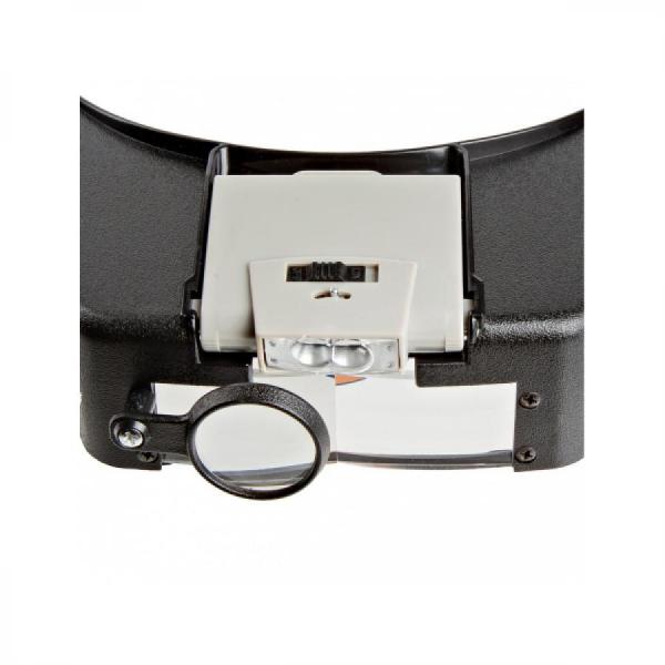 디바이스마트,수공구/전자공구/전동공구 > 전자공구 > 광학기기 > 확대경,SparkFun,iFixit Head Magnifier [TOL-25576],핸즈프리 / 2개의 이중 렌즈 / 1개의 확대경 / 내장된 LED 조명은 AAA 배터리 2개를 사용합니다