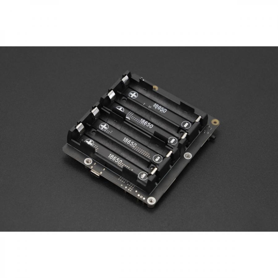 라즈베리 파이5 18650 배터리 UPS HAT(5.1V 5A) [FIT0992]