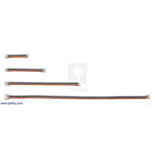 디바이스마트,케이블/전선 > 점퍼/하네스/악어/바나나 > 점퍼 와이어/케이블,Pololu,Ribbon Cable with Pre-Crimped Terminals 10-Color M-M 60inch (150 cm) #4595,60인치(150cm) / 양쪽 끝에 수 압착 핀이 있습니다 / 각각 색상이 다른 10개의 와이어