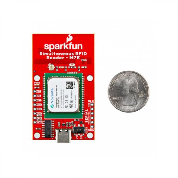 디바이스마트,MCU보드/전자키트 > 통신/네트워크 > RFID,SparkFun,SparkFun Simultaneous RFID Reader - M7E Hecto [WRL-24738],공급 전압: 3.3V-5V / 공급 전류: 최대 1A / 작동 온도 범위: -40°C ~ 60°C