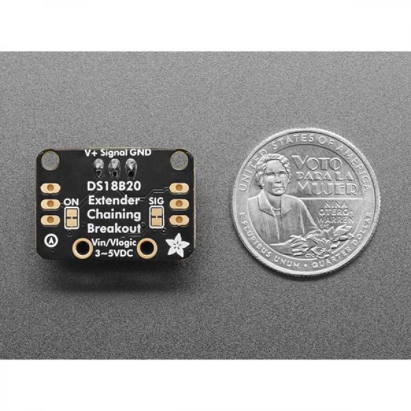 디바이스마트,MCU보드/전자키트 > 센서모듈 > 온도/습도 > 온도센서,Adafruit,Adafruit Chainable DS18B20 Extender Breakout - STEMMA JST PH 2mm [ada-5971],확장기 브레이크아웃 / 크기: 25.3mm x 18.0mm x 10.2mm / 온도센서