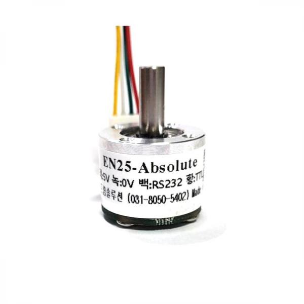디바이스마트,센서 > 포지션센서 > 로터리엔코더,드림솔루션,앱솔루트 로터리 엔코더 EN25-Absolute,앱솔루트 로터리 엔코더 EN25-Absolute는 자기장을 이용한 비접촉식 마그네틱 엔코더 / 입력전압 : DC5V
