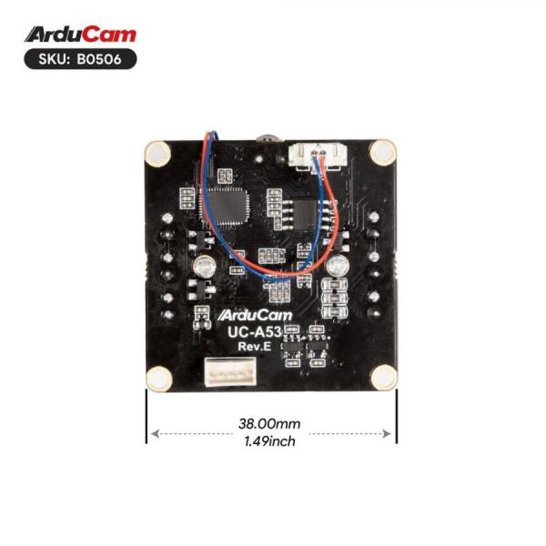 디바이스마트,MCU보드/전자키트 > 카메라/비디오 > 일반카메라,ArduCAM,Arducam 1080P Day/Night Vision USB 카메라 모듈 [B0506],풀 HD 1080P USB 카메라 / 자동 IR-컷 전환 및 IR LED를 갖춘 2MP 적외선 웹캠 / 1/2.7인치 OV2710 CMOS