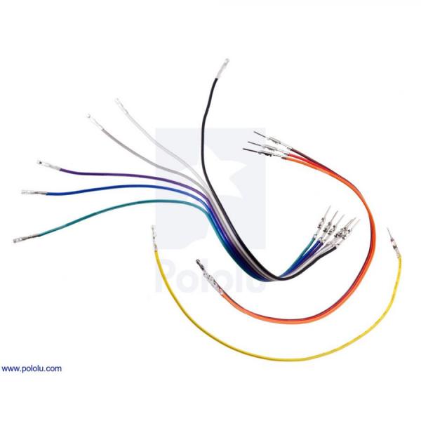 디바이스마트,케이블/전선 > 점퍼/하네스/악어/바나나 > 점퍼 와이어/케이블,Pololu,Ribbon Cable with Pre-Crimped Terminals 10-Color M-M 60inch (150 cm) #4595,60인치(150cm) / 양쪽 끝에 수 압착 핀이 있습니다 / 각각 색상이 다른 10개의 와이어