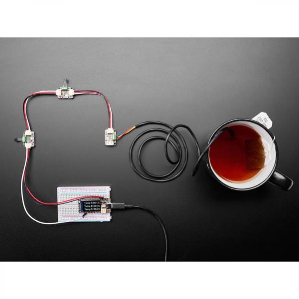 디바이스마트,MCU보드/전자키트 > 센서모듈 > 온도/습도 > 온도센서,Adafruit,Adafruit Chainable DS18B20 Extender Breakout - STEMMA JST PH 2mm [ada-5971],확장기 브레이크아웃 / 크기: 25.3mm x 18.0mm x 10.2mm / 온도센서