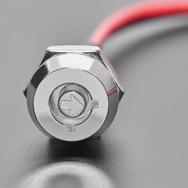 디바이스마트,스위치/부저/전기부품 > 스위치 > 키락 스위치,Adafruit,On/Off Round Key Lock - 12mm Diameter [ada-5927],레버, 자석을 사용하지 않는 기계식 스위치 / 키 잠금 스위치 / 직경 12mm/0.5인치의 구멍