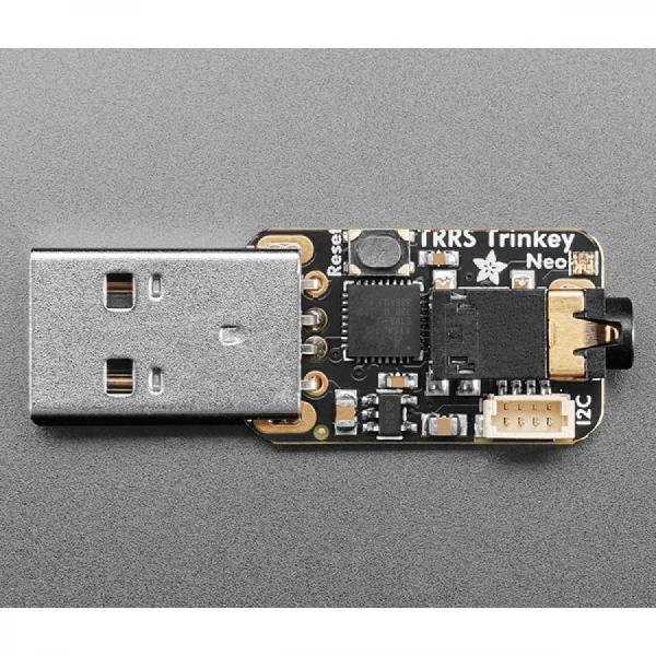 디바이스마트,MCU보드/전자키트 > 통신/네트워크 > USB관련,Adafruit,Adafruit TRRS Trinkey - USB Key for Assistive Technology [ada-5954],확장 가능한 AT 장치 / 모든 OS에서 지원되는 기본 USB / Arduino IDE 또는 CircuitPython 과 함께 사용 가능