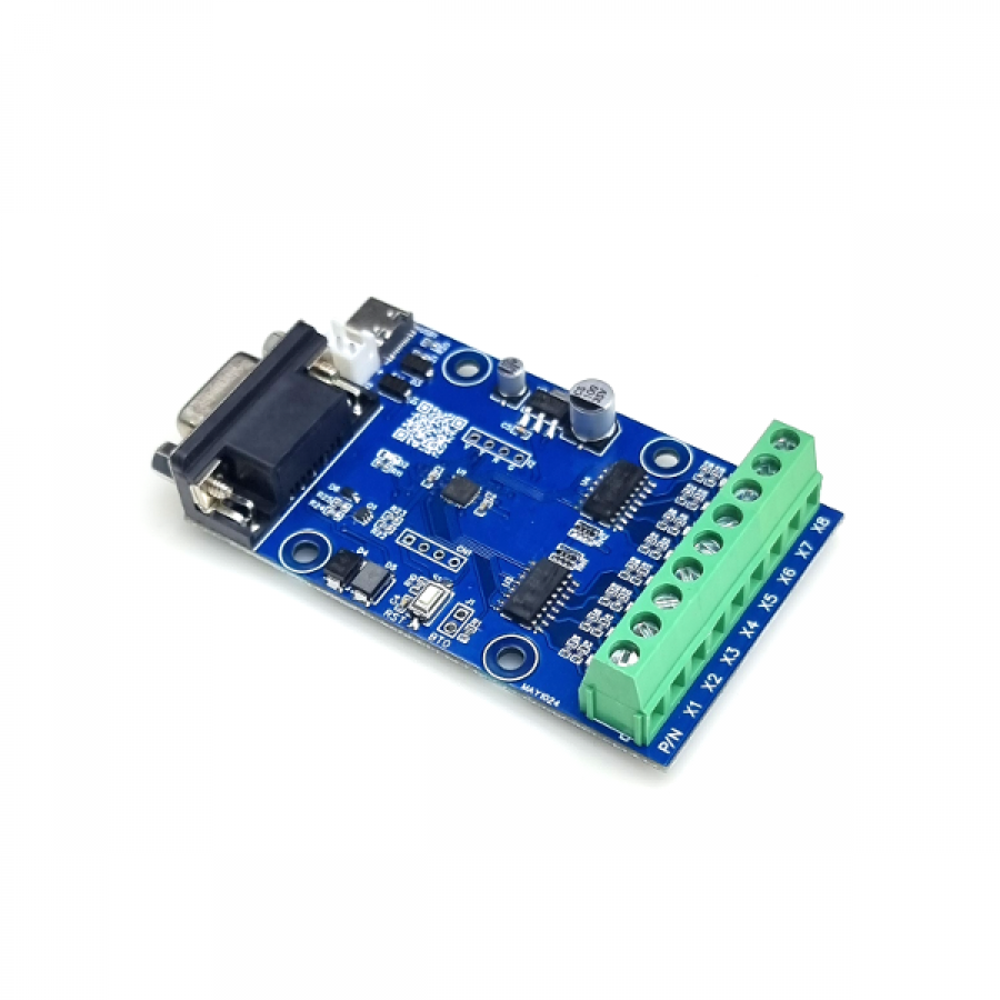 RS232C (USB-C) 지원 포토 커플러 절연 I/O-8 모듈(P7197-2)