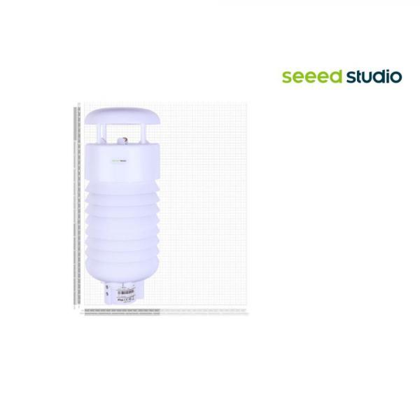 디바이스마트,기계/제어/로봇/모터 > 스마트팜 > 센서,Seeedstudio,SenseCAP S800 8-in-1 소형 기상 센서 [101991023],기온, 상대 습도, 기압, 풍속, 풍향(초음파), PM2.5, PM10 및 소음 ​​측정 / 작동 온도 :  -40°C ~ +85°C