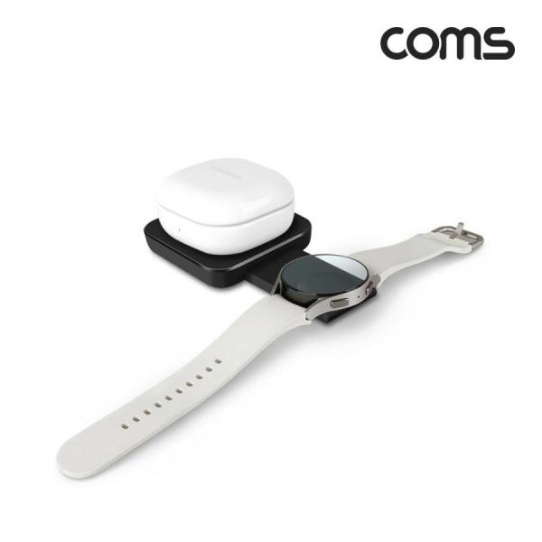 디바이스마트,컴퓨터/모바일/가전 > 스마트폰/스마트기기 > 충전기/보조배터리 > 무선충전기,Coms,나비 마그넷 듀얼 무선 고속 충전기 갤럭시워치용 [CY2327],고속 충전기 갤럭시워치용